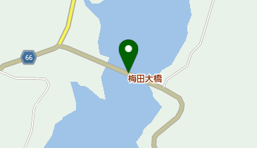 梅田大橋の地図画像