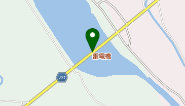 雷電橋の地図画像