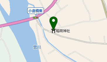 稲荷神社の地図画像
