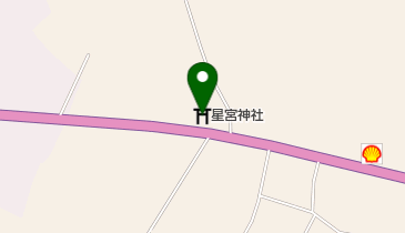 星宮神社の地図画像