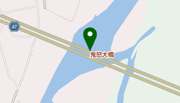 鬼怒大橋の地図画像
