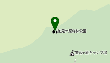 花見ケ原森林公園の地図画像
