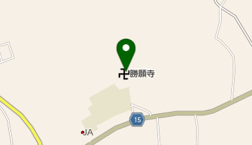 勝願寺の地図画像