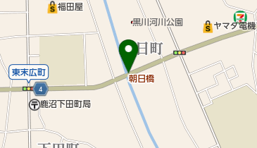 朝日橋の地図画像