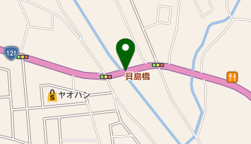 貝島橋の地図画像