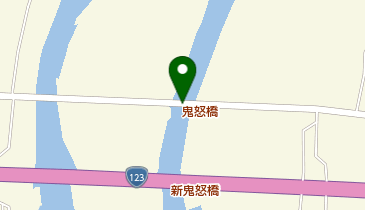 鬼怒橋の地図画像