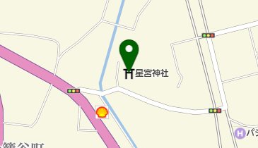星宮神社の地図画像