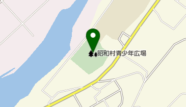 昭和村青少年広場の地図画像