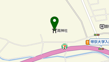 高神社の地図画像