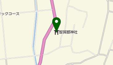 智賀都神社の地図画像