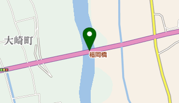 福岡橋の地図画像