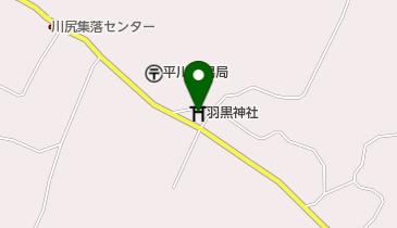 羽黒神社の地図画像