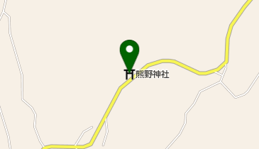 熊野神社の地図画像