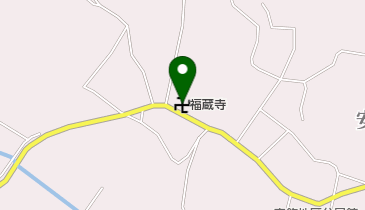 福蔵寺の地図画像