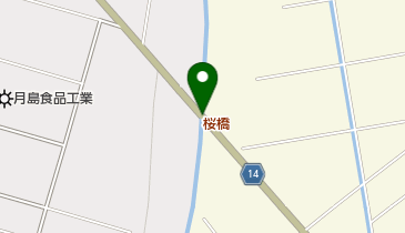 桜橋の地図画像