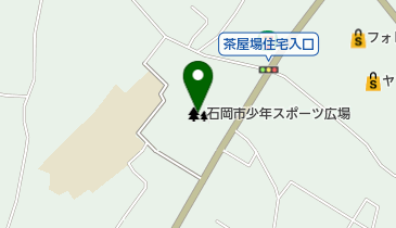 石岡市少年スポーツ広場の地図画像