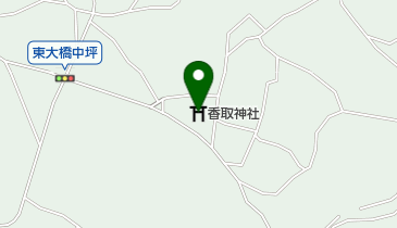 香取神社の地図画像