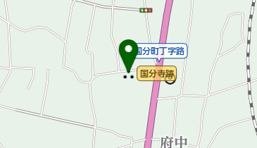 国分寺跡の地図画像