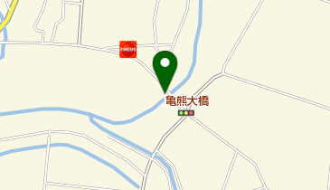 亀熊大橋の地図画像