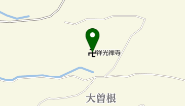 祥光禅寺の地図画像