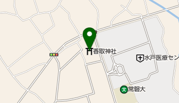 香取神社の地図画像