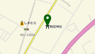 熱田神社の地図画像