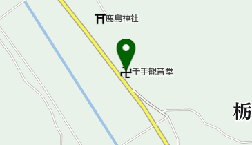 千手観音堂の地図画像