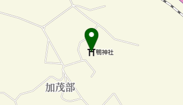 鴨神社の地図画像