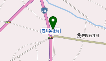石井神社の地図画像