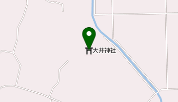 大井神社の地図画像