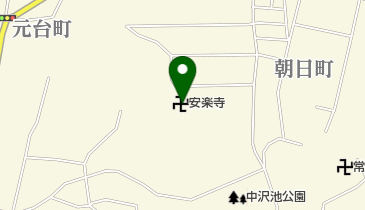 安楽寺の地図画像