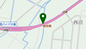 鷲宮橋の地図画像