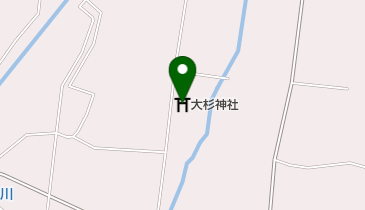 大杉神社の地図画像