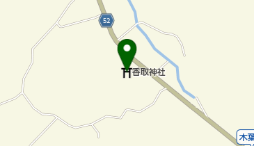 香取神社の地図画像