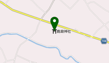 鹿島神社の地図画像