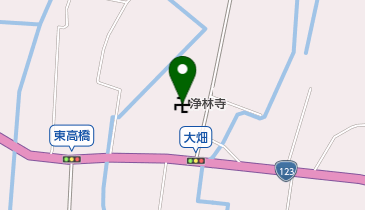 浄林寺の地図画像