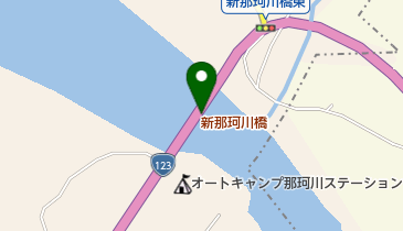 新那珂川橋の地図画像