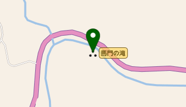 馬門の滝の地図画像