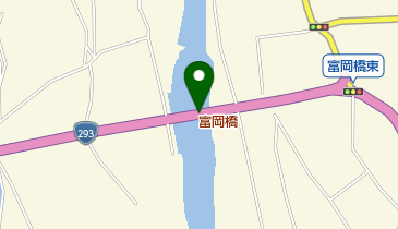 富岡橋の地図画像