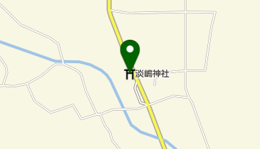 淡嶋神社の地図画像