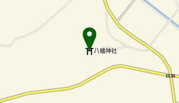 八幡神社の地図画像