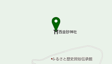 西金砂神社の地図画像