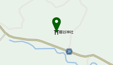 棚谷神社の地図画像