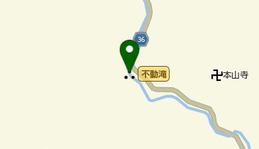 不動滝の地図画像