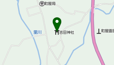 吉田神社の地図画像