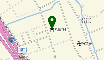八幡神社の地図画像