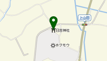 日吉神社の地図画像