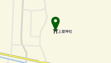 上堂神社の地図画像