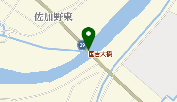 国吉大橋の地図画像