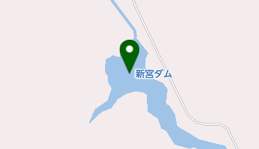 新宮ダムの地図画像